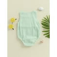 thumbnail image 6 of BemeyourBBs Newbor Baby Boy Summer Outfit Animal Overalls Octopus Turtle Smocked Romper One Piece Sleeveless Stripes Gingham Plaid Bodysuit Cute Infant Clothes, 6 of 9