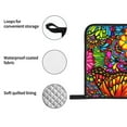thumbnail image 4 of Pofeuu Butterfly Garden Print Oven Mitts and Pot Holders 4 pcs Set,High Heat Resistant 500 Degree Extra Thicken Long Kitchen Cotton Oven Glove for Cooking, 4 of 6