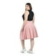 thumbnail image 3 of Falda plisada con cadena Roman Fashion /Tallas Extras, 558 (Rosa) rosa 38, 3 of 6