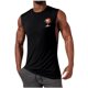 thumbnail image 1 of Camiseta sin mangas de cuello redondo para hombre, jersey deportivo de alta elasticidad, cuello redondo, sin mangas, ropa deportiva para hombre musculoso, camiseta sin mangas de algodón para hombre, 1 of 5