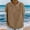 Khaki 1, variant on TRUBKH Womens Button Up Shirts Cotton Button Down Graphic Shirt Loose Gauze Tunics Cotton Linen Short Sleeve Summer Floral Short Sleeve Tee Beige 1 L