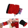 thumbnail image 5 of Riousery Premium Multipurpose Wristband Wallet Sweatband for Sports Running Cycling Jogging with Zipper Pocket Key Pouch Breathable Lint Polyester Red Size 3.5 x 4 Inches, 5 of 8
