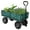 Green, variant on Accreate Utility Steel Garden Cart Trolley, 3 in 1 Gardeners Wagon with Removable Sides to Convert Into Flatbed, 200kg Heavy Duty Trailer Cart with 2in1 Handle & 25cm Pneumatic Tires for Farm Yard