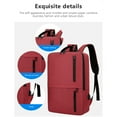 thumbnail image 6 of Backpack High School Backpack Three Sets Of Leisure Large Capacity Outdoor Travel Backpack Holiday Gifts Red, 6 of 8