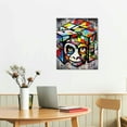 thumbnail image 2 of Nawypu  Banksy Canvas Wall-Art for Bedroom - Street Graffiti Wall Art Abstract Painting Pop Art Wall Decor Modern Home Office Decor Stretched and Framed Ready to Hang, 2 of 4
