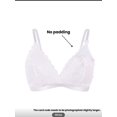 thumbnail image 3 of Maternity solid color lace trim nursing bra, 3 of 5