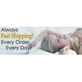 thumbnail image 4 of Two Contour Pillows included with Full / Double 1 Inch Soft Sleeper 5.5 Visco Elastic Memory Foam Mattress Topper USA Made, 4 of 4
