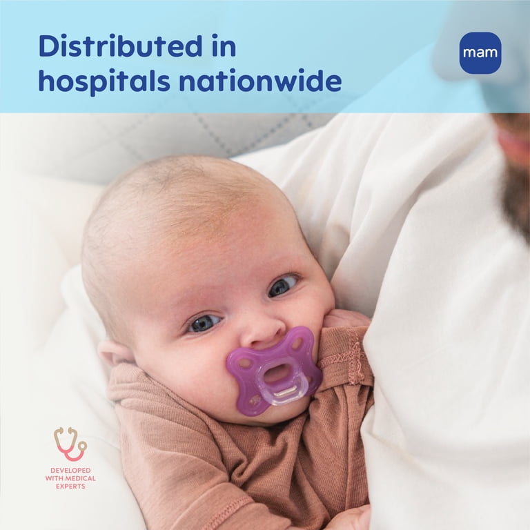 MAM Newborn Variety Pack Unisex 0-3 Months Includes Comfort