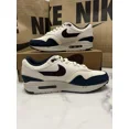 thumbnail image 2 of Men's 9.5 - Nike Air Max 1 Shoes Coconut Milk Burgundy Crush FN6952-103, 2 of 6