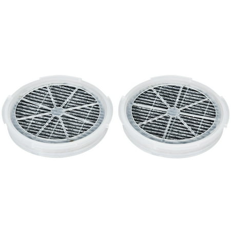 Costway 2Pcs Air Purifier Replacement Filter True HEPA & Activated Carbon Filters
