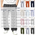 thumbnail image 7 of Jalioing Sweatpants for Teen Boy Solid Color Loose Straight Leg Open Bottom Sport Pants Drawstring Waist Athletic Pants, 7 of 7