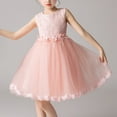 thumbnail image 3 of Robe de Demoiselle d'Honneur Sans Manches avec Ceinture pour Mariage et Fête, 3 of 4