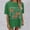 Green, variant on Graphic Tees for Women T-Shirts Oversized Graphic Print Shirts for Women – Casual Tops Tee with Artwork Blue M