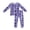 Purple, variant on Baby Girl Pajamas Bamboo Long Sleeve Top and Pants Soft Homewear Set Toddler Girl Clothes Green 12-18 Months