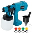 thumbnail image 1 of Paint Sprayer Electric Spray Tool 800ml Professional Paint Spray Tool with 4 Nozzle Handheld Spray High Power Tool Accessories Adjustable Sprayer Kit for Painting, 1 of 8