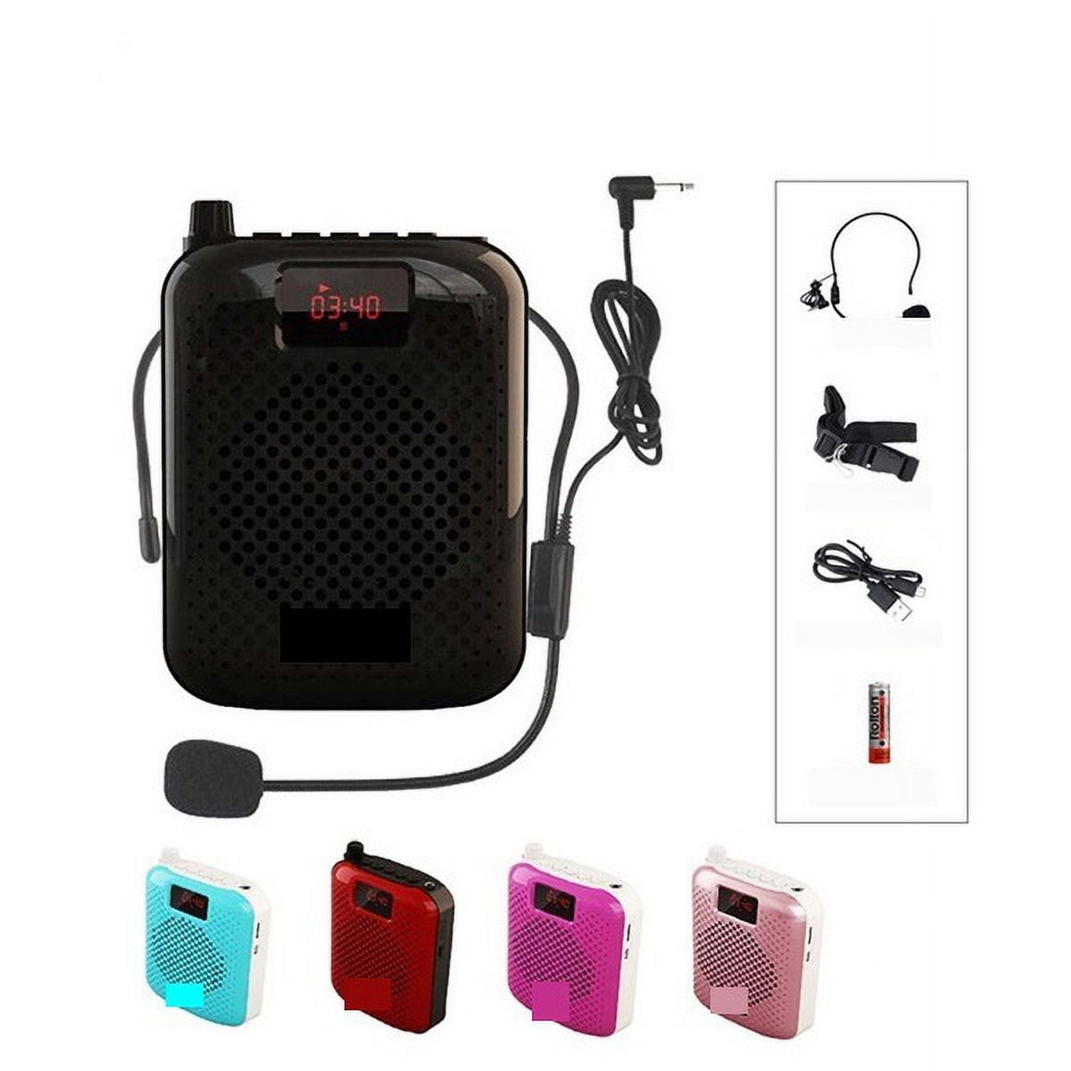 K500 Microphone Bluetooth Loudspeaker Portable Auto Pairing USB Charging Voice Amplifier Megaphone Speaker For Teaching ,Easy to Operate