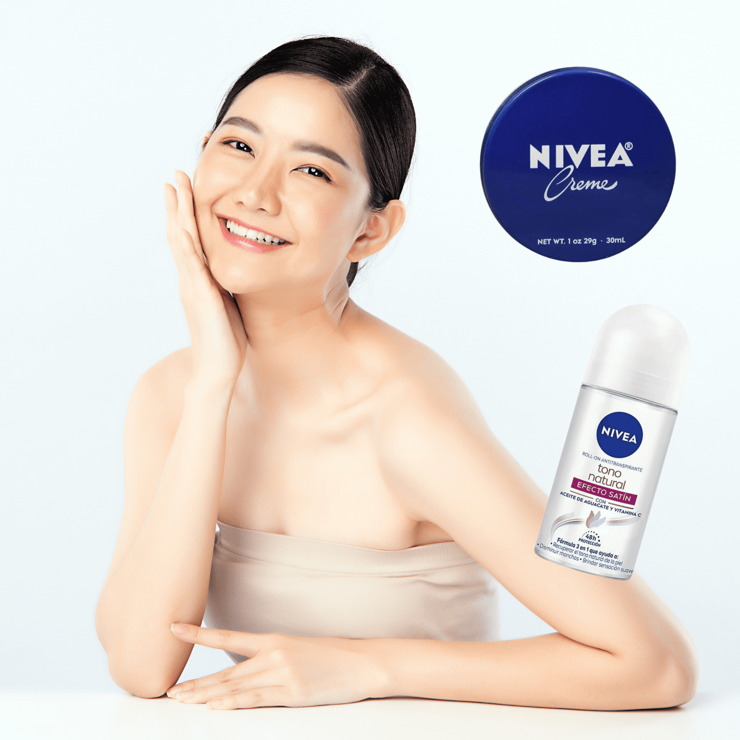 Nivea Natural Tone Antiperspirant Roll On Deodorant 50ml with