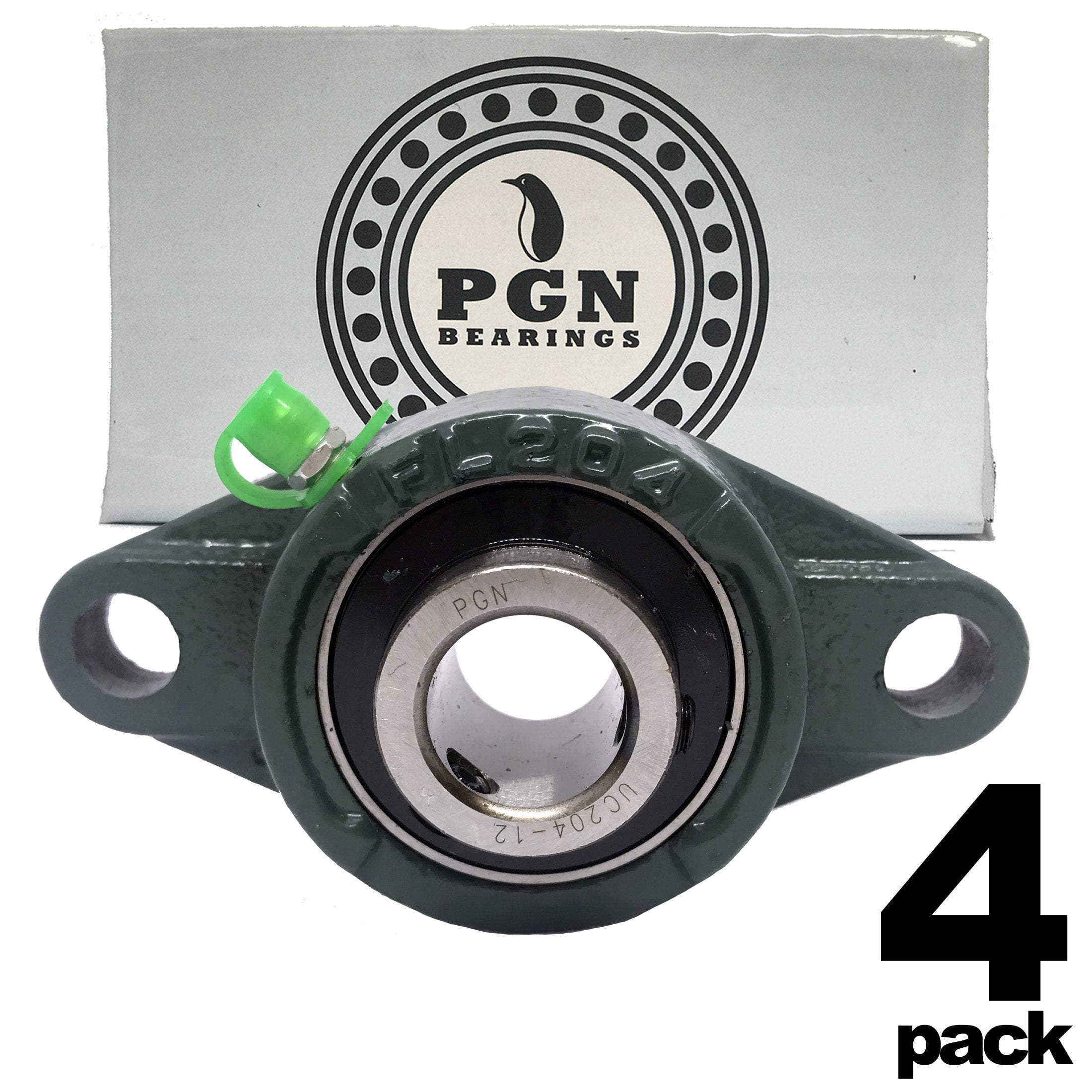 UCFL20412 Solid Pillow Block Flange Mounted Bearing 3/4" Bore 2 Bolt