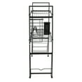 thumbnail image 6 of 2 Tier Over the Sink Dish Drying Rack with Utensil Holder Kitchen Dishes Drainer Shelf Washing Organizer, 6 of 8