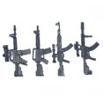 thumbnail image 3 of 10 figuras militares de plástico de 9 cm con 10 accesorios de armas Milita, 3 of 3