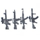 thumbnail image 3 of 10 figuras militares de plástico de 9 cm con 10 accesorios de armas Milita, 3 of 3