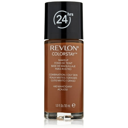 6 Pack - Revlon Colorstay For Combo/Oily Skin Makeup, Mahogany [440] 1