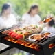 thumbnail image 2 of Eigraketly Parrilla de barbacoa Parrilla de carbón Parrilla de barbacoa plegable portátil Parrilla de barbacoa de acero inoxidable para exteriores para Estufas de camping Eigraketly OD013026-00, 2 of 6