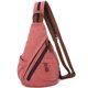 thumbnail image 1 of Bolso bandolera de lona - Mochila bandolera pequeña Mochila informal para hombro para, 1 of 5