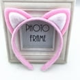 thumbnail image 4 of Minnieouse Diadema con orejas de gato de dibujos animados de tela, accesorios simples para el cabello de múltiples colores meticulosos Ropa, zapatos y accesorios Miscelánea Rosa+Blanco, 4 of 6