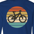 thumbnail image 4 of Inktastic Bicycle Vintage Cyclist Sunset Long Sleeve Youth T-Shirt, 4 of 5