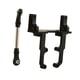 thumbnail image 2 of Soporte de parachoques delantero y trasero de metal para RC 1/10 Axial SCX10 II 90046 Ar44 Piezas Fáciles Negro, 2 of 6