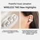 thumbnail image 4 of Auriculares Bluetooth, Auriculares inalámbricos, Auriculares Bluetooth con clip, Auriculares Bluetooth con sonido envolvente estéreo 9D, Auriculares Bluetooth, 4 of 9