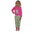 thumbnail image 2 of Komar Kids Pyjama pour Filles Motif Hibou Amour Manches Longues Ensemble de Nuit, 2 of 6
