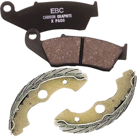 EBC Brakes FA Organic Brake Pads Compatible for Yamaha FZS1000 FZ1 2001 - 2005 Rear