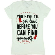 Paper Towns - Get Lost Pin Trail Juniors T-Shirt