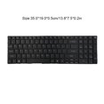 thumbnail image 4 of Injueey Teclado para ordenador portátil, profesional, eficiente, componente de ordenador, accesorios de entrada, PC, teclados en inglés de EE. UU., Juegos de teclado y mouse para computadora, 4 of 6