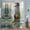 Green, variant on Green Forest Bear Shower Curtain Set with Hooks, Rustic Mountain Stream Wildflowers Pine Tree Water Repellent Sturdy Shower Curtains for Bathroom Decoration, Machine Washable 72x78 Inch