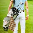 thumbnail image 5 of Lsque Cartoon Sunflowers Premium Golf Towel - Ultra Absorbent and Quick Drying Microfiber Towel with Carabiner - Gift for Men -24" X 16", 5 of 8