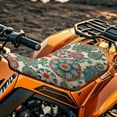 thumbnail image 3 of Uorisanigo ATV Seat Cover Waterproof for Sportsman/Rancher/Foreman/Scrambler/Kodiak/Polaris Scrambler, Mandala Print Four Wheeler Seat Cover ATV Accessories for Women Men, 3 of 7