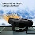 thumbnail image 6 of Nkmbld Car Defroster Windshield Heater, 2 in 1 Automobile Windshield Fast Heaters Car Heater That Plugs into Cigarette Lighter for Car, SUV, Trucks, Black, 6 of 9