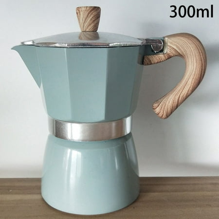

Aluminum Italian Moka Espresso Coffee Maker Percolator Stove Top Pot 150/300ML