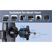 Car Mount Air Vent for Samsung Galaxy S25/Edge/Plus/Ultra - Phone Holder Swivel Cradle Strong Grip AC Louver