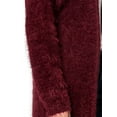 thumbnail image 6 of KOGMO Womens Fuzzy Long Cardigan with Pockets, 6 of 7