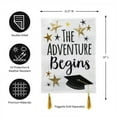 thumbnail image 2 of Evergreen Burlap Garden Flag - Graduation Adventure, High Quality, Durable Burlap, Decorative Seasonal Flag, Size - 12.5" x 18", 2 of 7