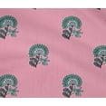 thumbnail image 4 of oneOone Cotton Flex Fabric Leaves & Floral Block Printed Craft Fabric BTY 40 Inch Wide, 4 of 4