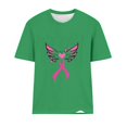 thumbnail image 3 of VKOYWKM Womens Breast Cancer Tshirts Breast Cancer Awareness T-Shirts Pink Ribbon T-Shirts Inspirational Breast Cancer Crew Neck Short Sleeve Tee Tops, 3 of 3