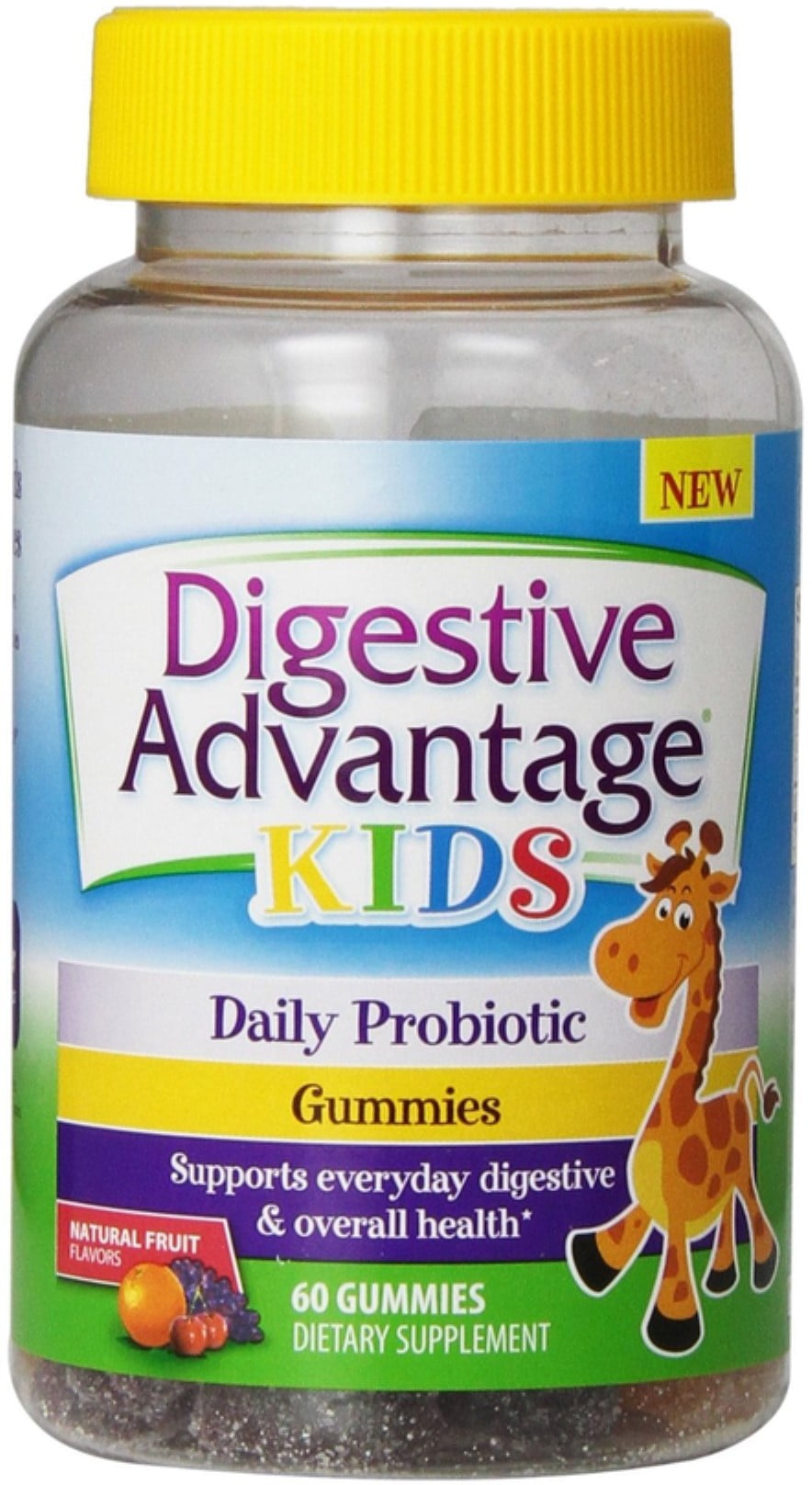 Digestive Advantage Daily Probiotic Gummies For Kids, 60 Count (Pack Of ...