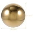 thumbnail image 4 of ORDDIART Hollow Stainless Steel Ball 1Pcs Metal Gazing Spheres for Outdoor Use, 4 of 4