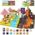thumbnail image 1 of Magnetic Blocks - Build Mine Magnet World Magic Portal Set, Magnetic Tiles Building Blocks Toddler Toys STEM Sensory Outdoor Toys for 3+ Year Old Boys & Girls, Creative Kids Games Kids Toys, 1 of 8