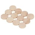 thumbnail image 4 of Monedas Redondas de Madera, Fortaleza de 50 Piezas de 50 Piezas de Madera Platane Fácil de Bricolaje en., 4 of 7